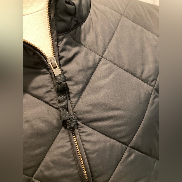 J. Crew Authentic Outerwear Black Vest Women's Size L - Picture 3 of 4